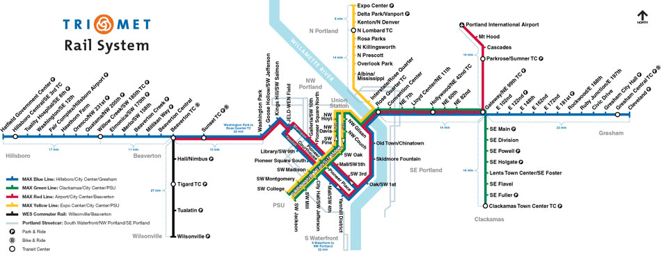 Portland Metro Map