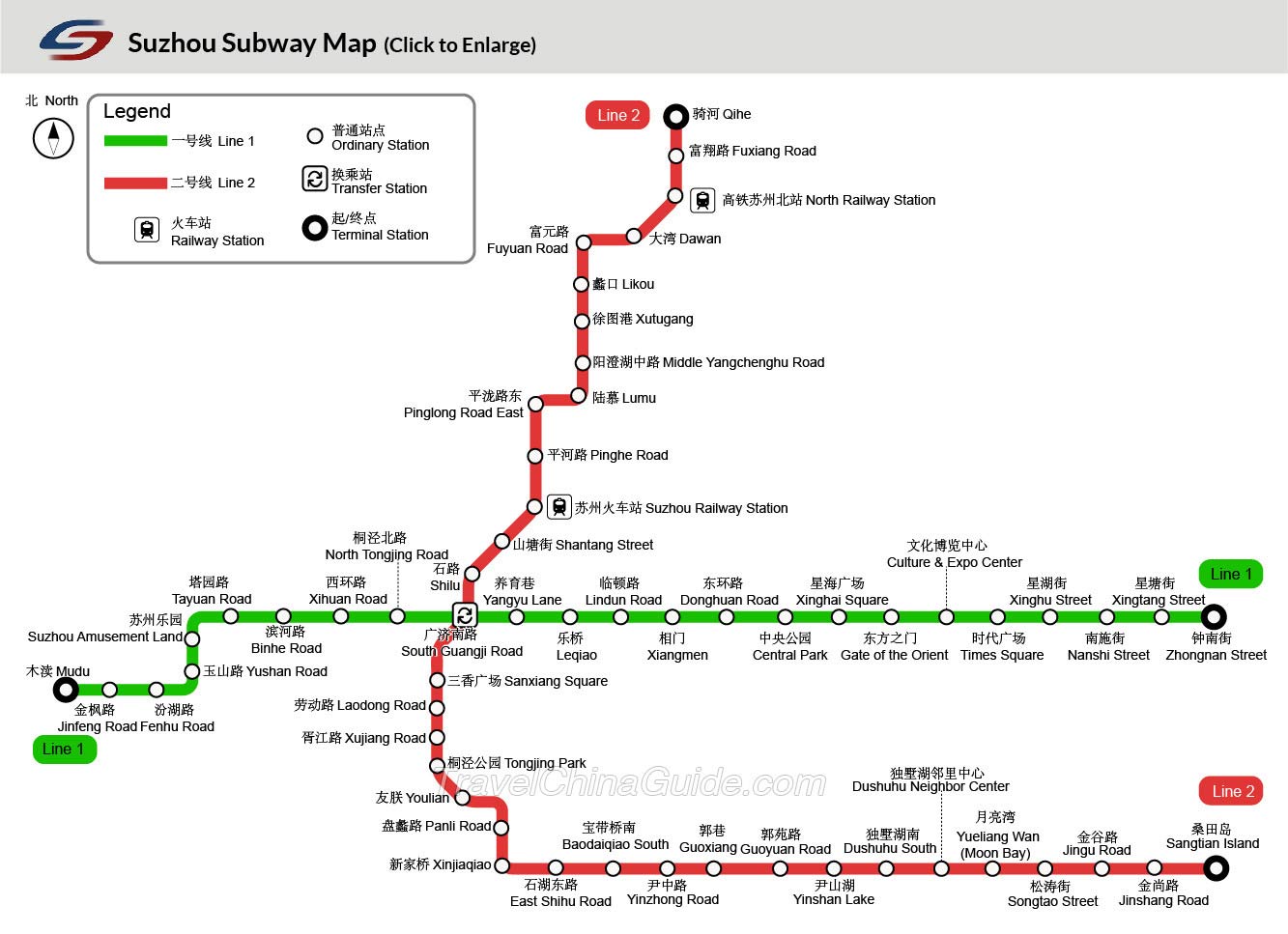 Suzhou Metro Map