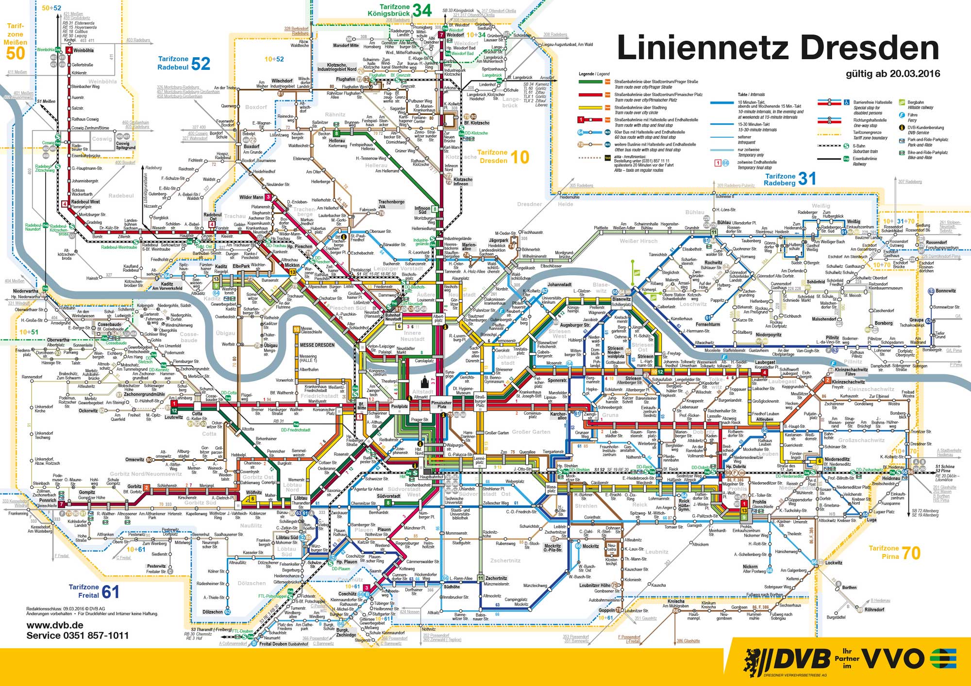 dresden tram map, dresden tram plan