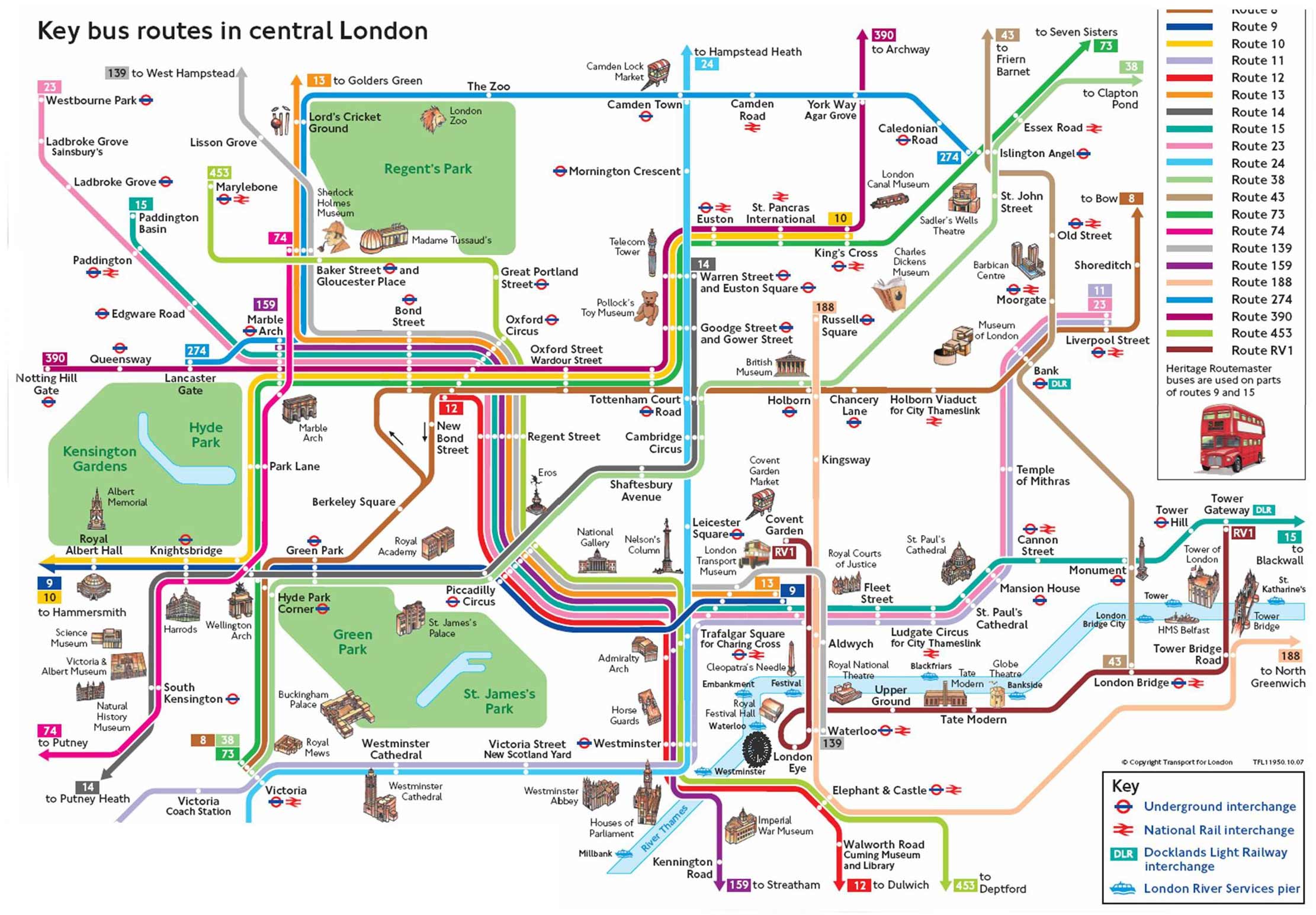 london bus route journey